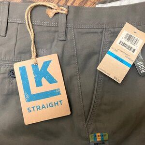 Mens LK Life Khaki by Haggar  NEW with TAGS size 36x29L
